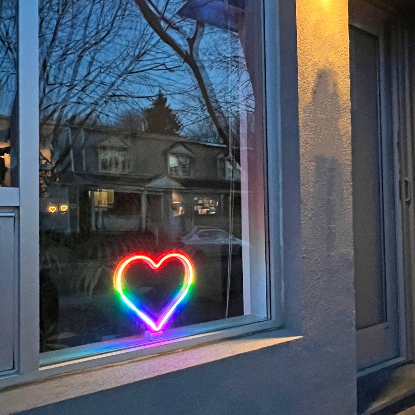 Our Glowing Heart Signature Rainbow Heart - Apparel image 2