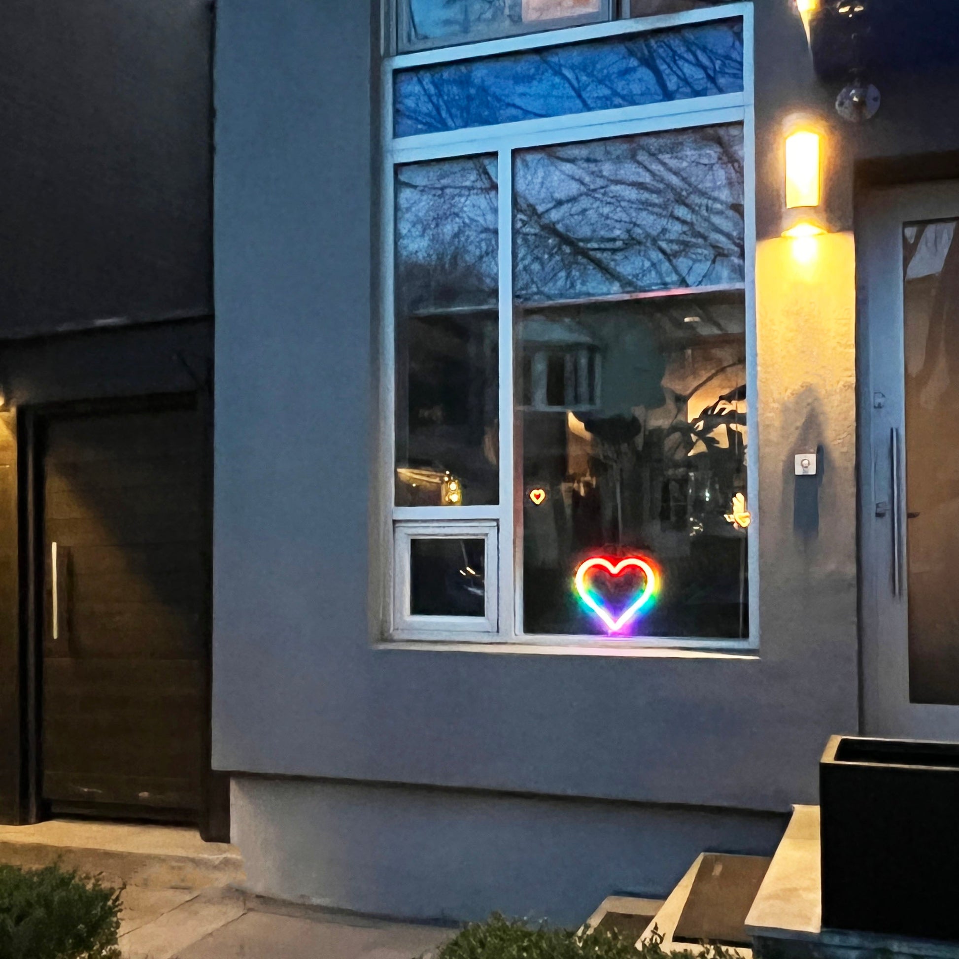 Our Glowing Heart Signature Rainbow Heart - Apparel image 4