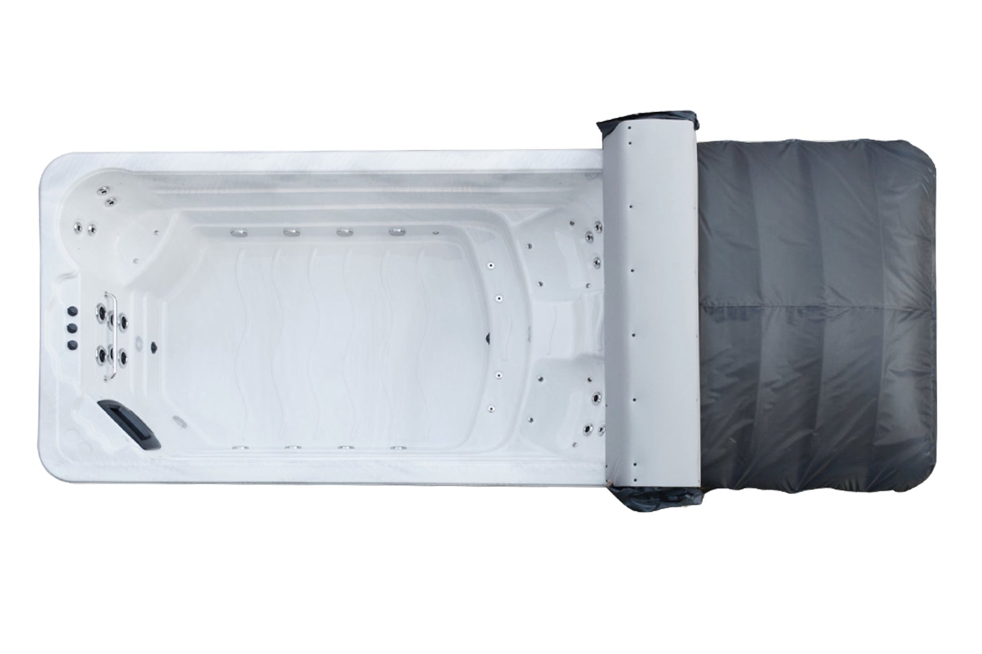 Rolling Swim Spa Cover - Furniture image 2