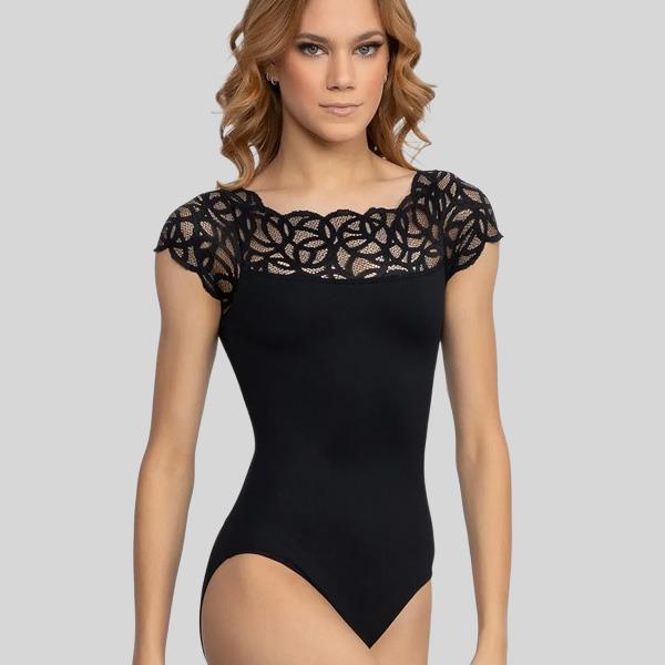 SO DANCA ELENITA CAP SLEEVE LEOTARD - ADULT #BY11 - Accessories image 1