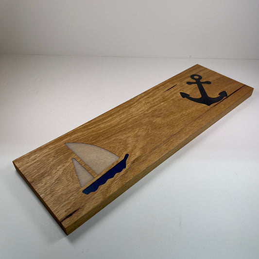Blonde Limba Board with Nautical theme - Kitchen & Dining image 1