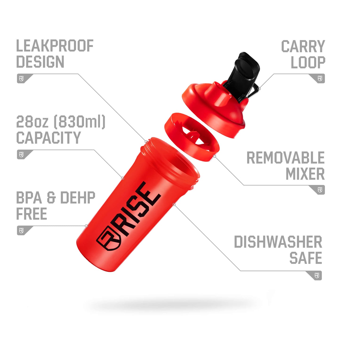 Classic Shaker - Red (5pk) - Misc image 2