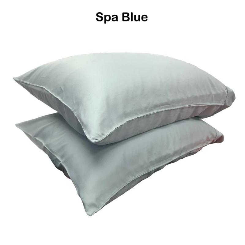 100% Rayon from Bamboo Sateen Pillowcases (Pair) - Bedding image 4