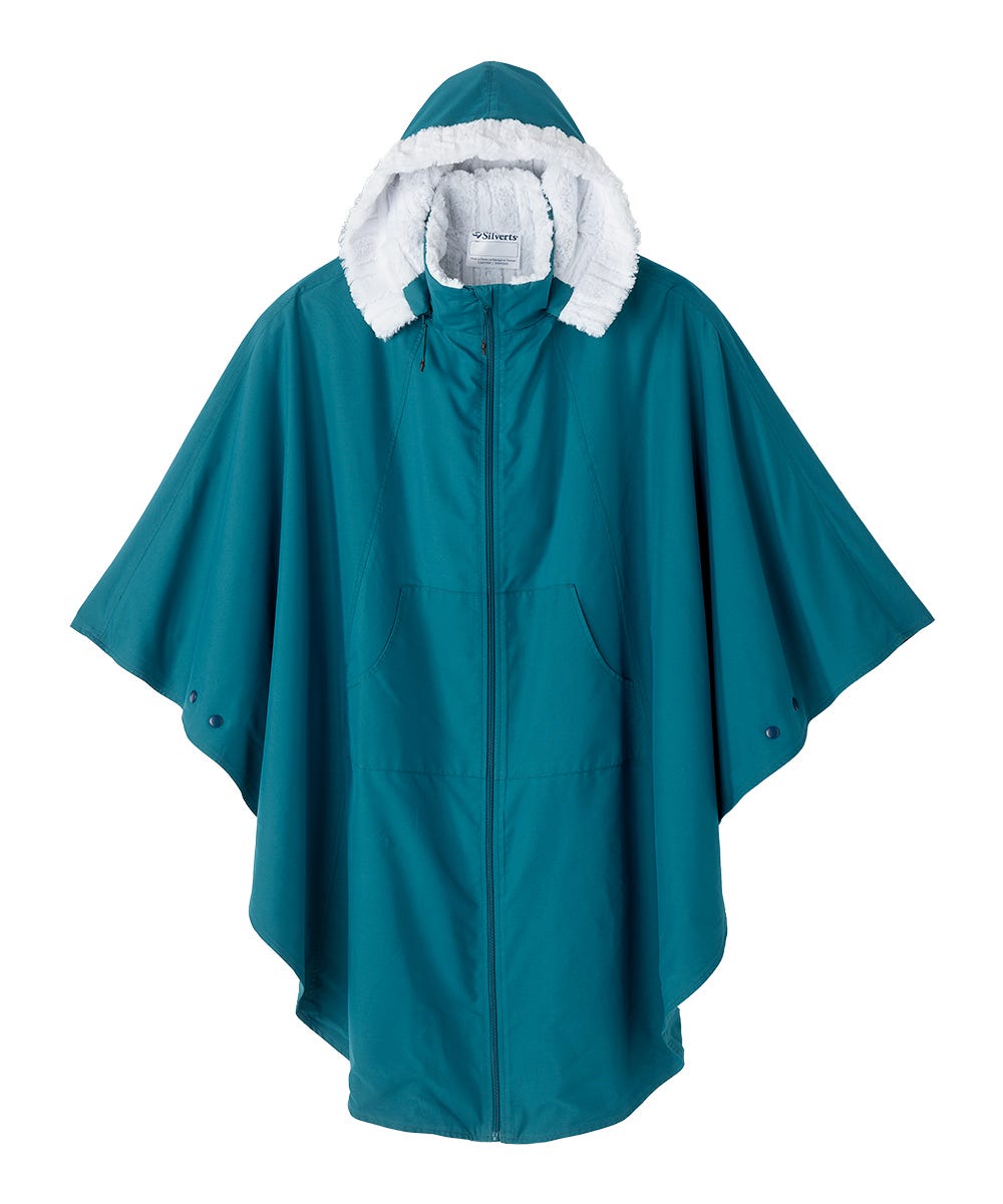 Unisex Luxurious Fur-Lined Winter Wheelchair Cape - Misc image 5