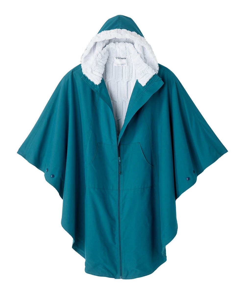 Unisex Luxurious Fur-Lined Winter Wheelchair Cape - Misc image 6