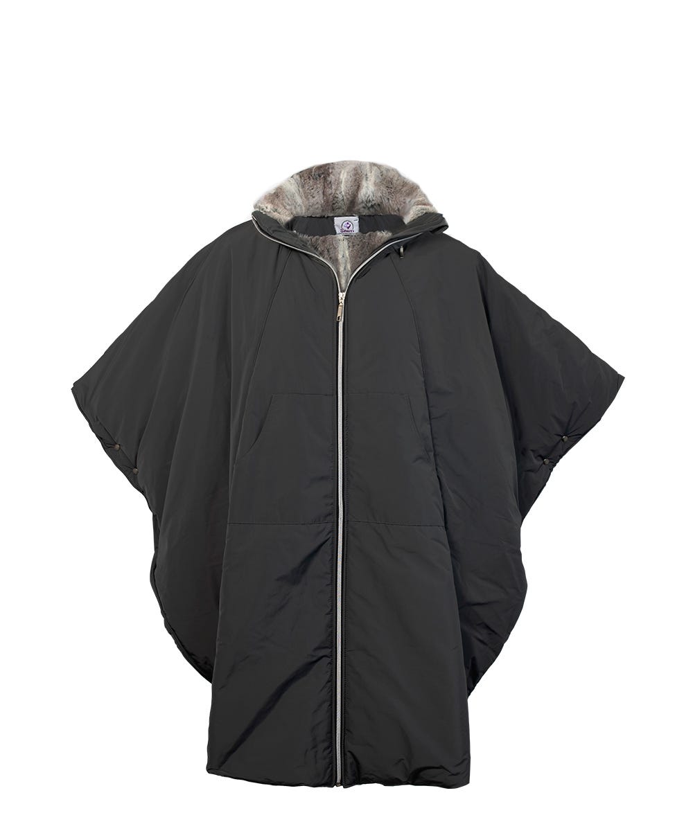 Unisex Luxurious Fur-Lined Winter Wheelchair Cape - Misc image 16