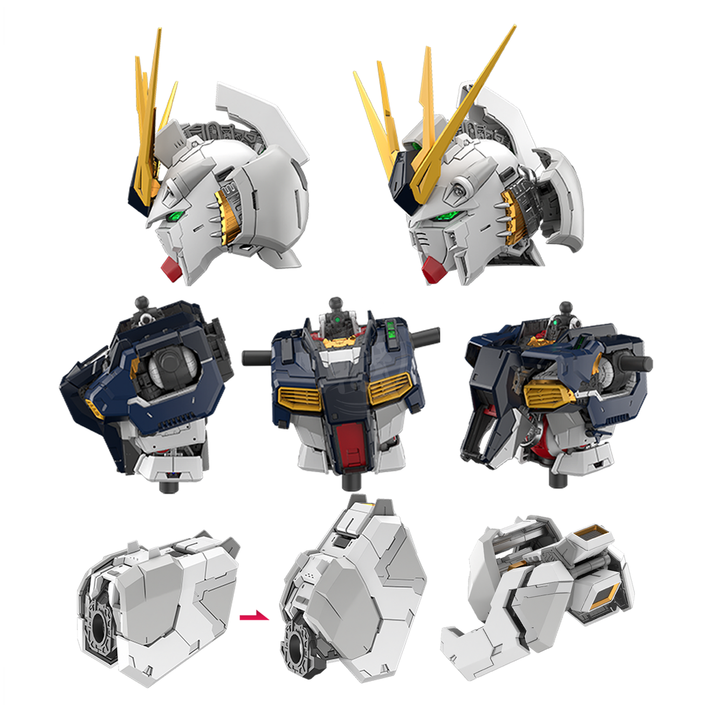 PGU Nu Gundam [Preorder Q1 2026] - Jewelry image 12