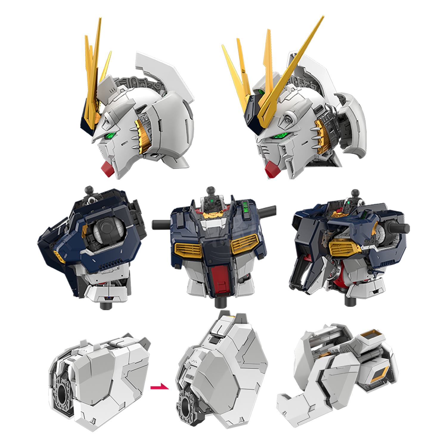 PGU Nu Gundam [Preorder Q1 2026] - Jewelry image 12