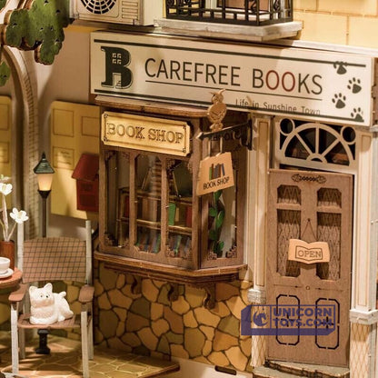 Sunshine Town | Robotime Rolife TGB02 DIY Miniature Book Nook Kit - Kitchen & Dining image 7