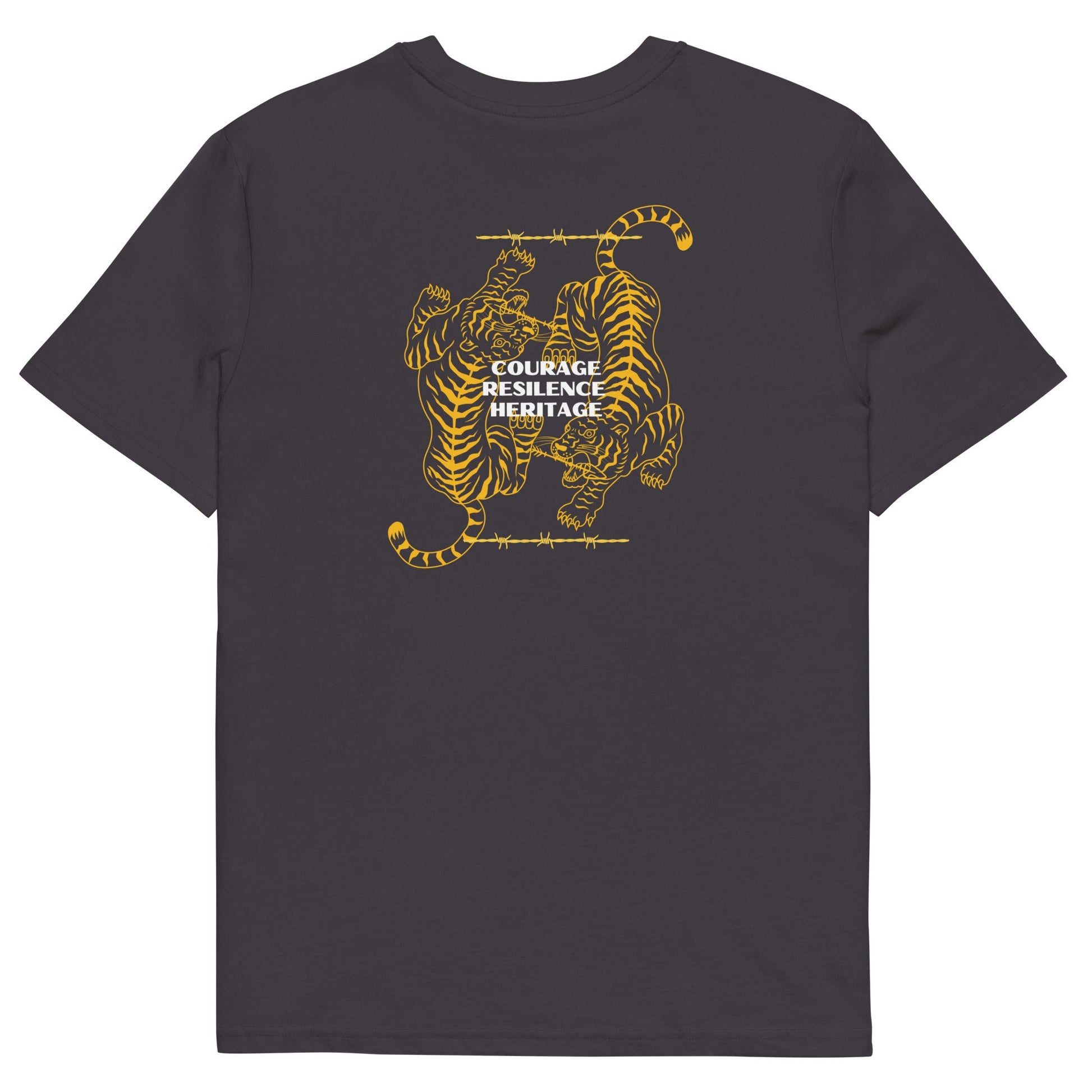 Courage, Resilience and Courage Unisex organic cotton t-shirt - Apparel image 14