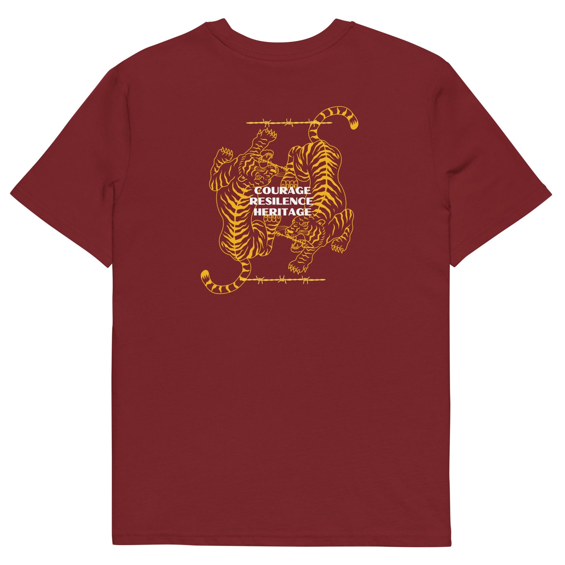 Courage, Resilience and Courage Unisex organic cotton t-shirt - Apparel image 11