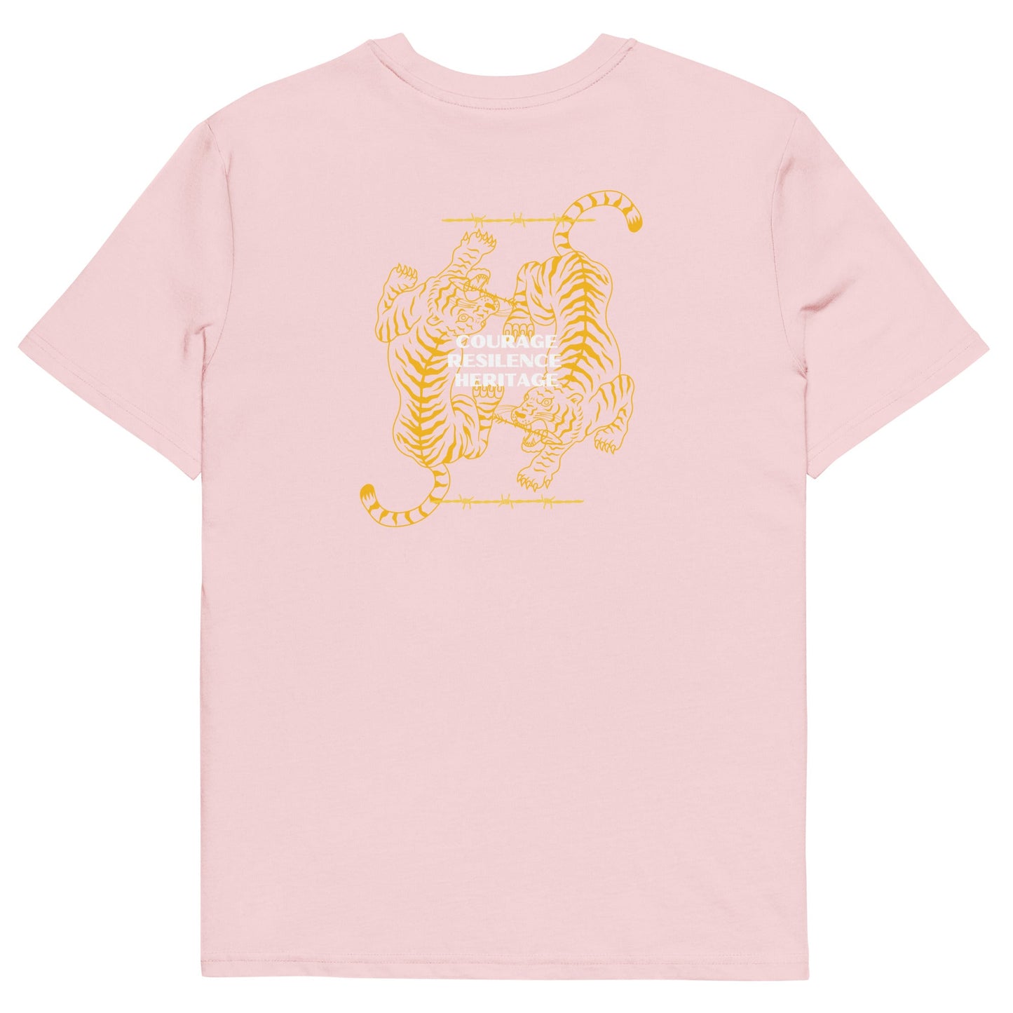 Courage, Resilience and Courage Unisex organic cotton t-shirt - Apparel image 39