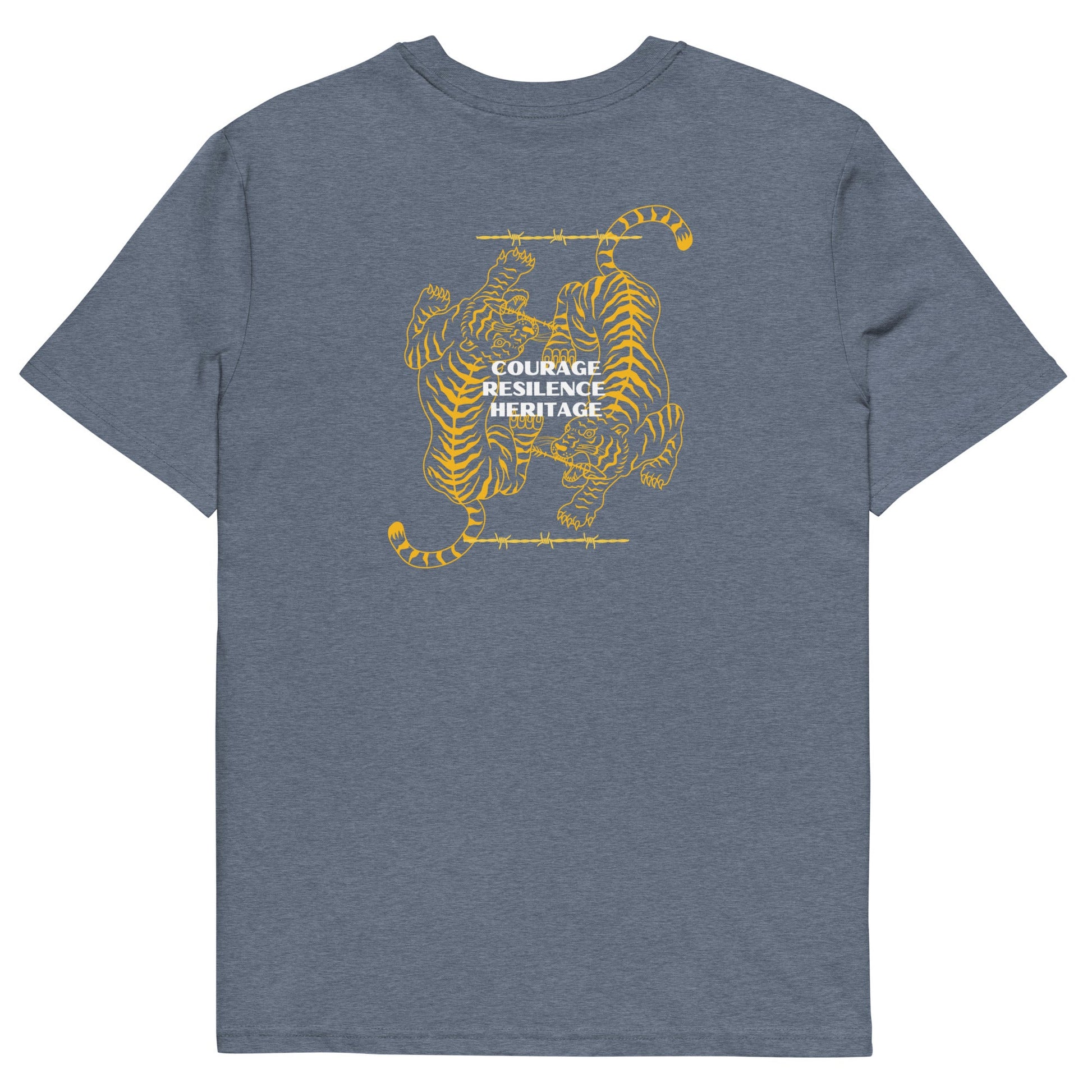 Courage, Resilience and Courage Unisex organic cotton t-shirt - Apparel image 27