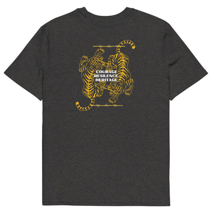 Courage, Resilience and Courage Unisex organic cotton t-shirt - Apparel image 8