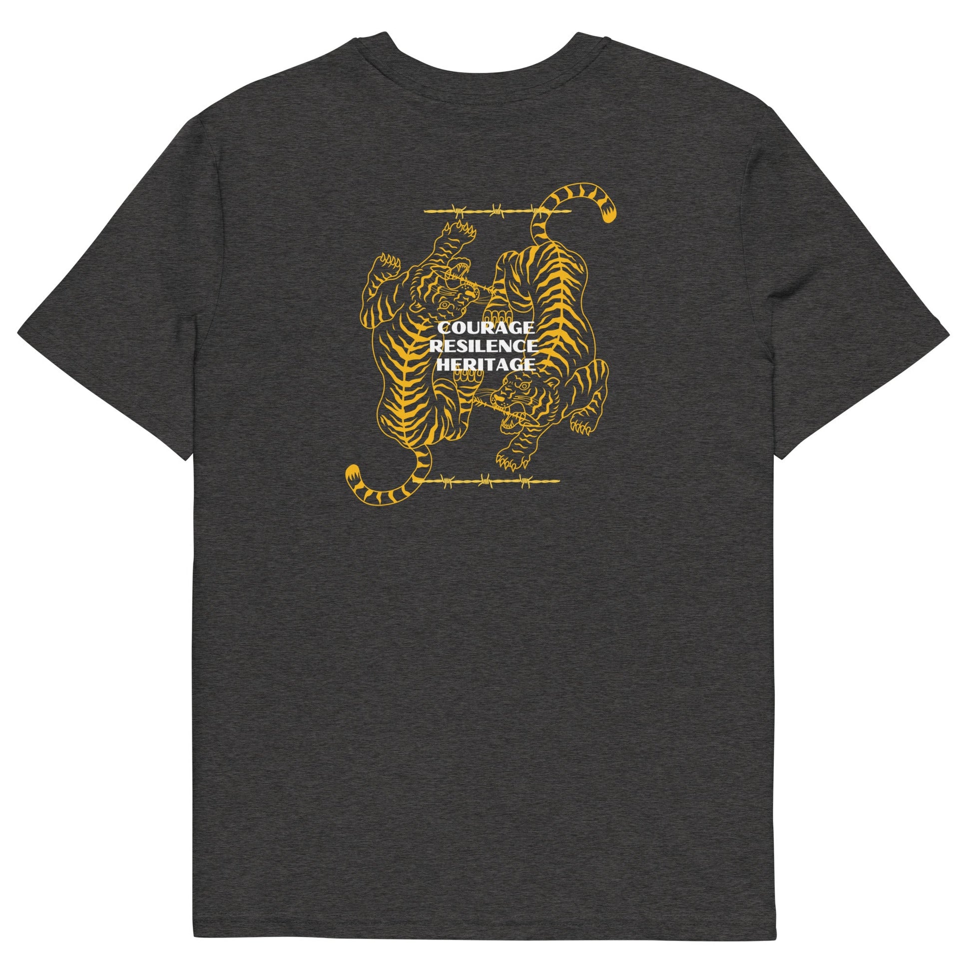 Courage, Resilience and Courage Unisex organic cotton t-shirt - Apparel image 9