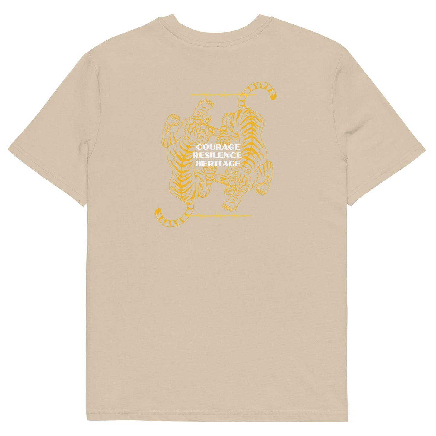 Courage, Resilience and Courage Unisex organic cotton t-shirt - Apparel image 33
