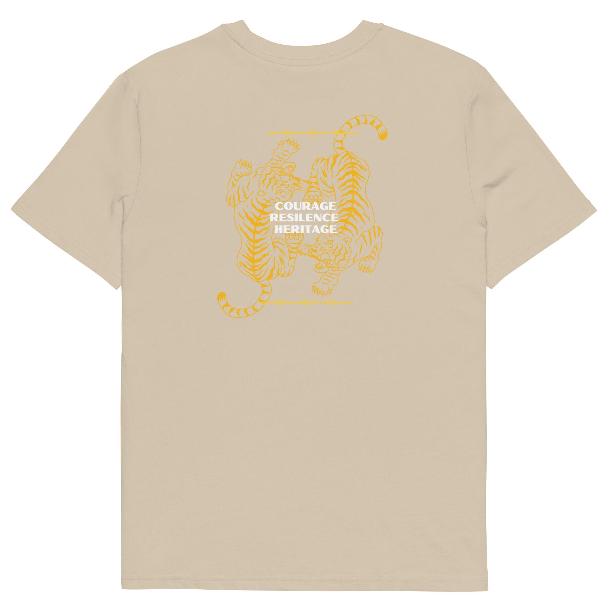 Courage, Resilience and Courage Unisex organic cotton t-shirt - Apparel image 33