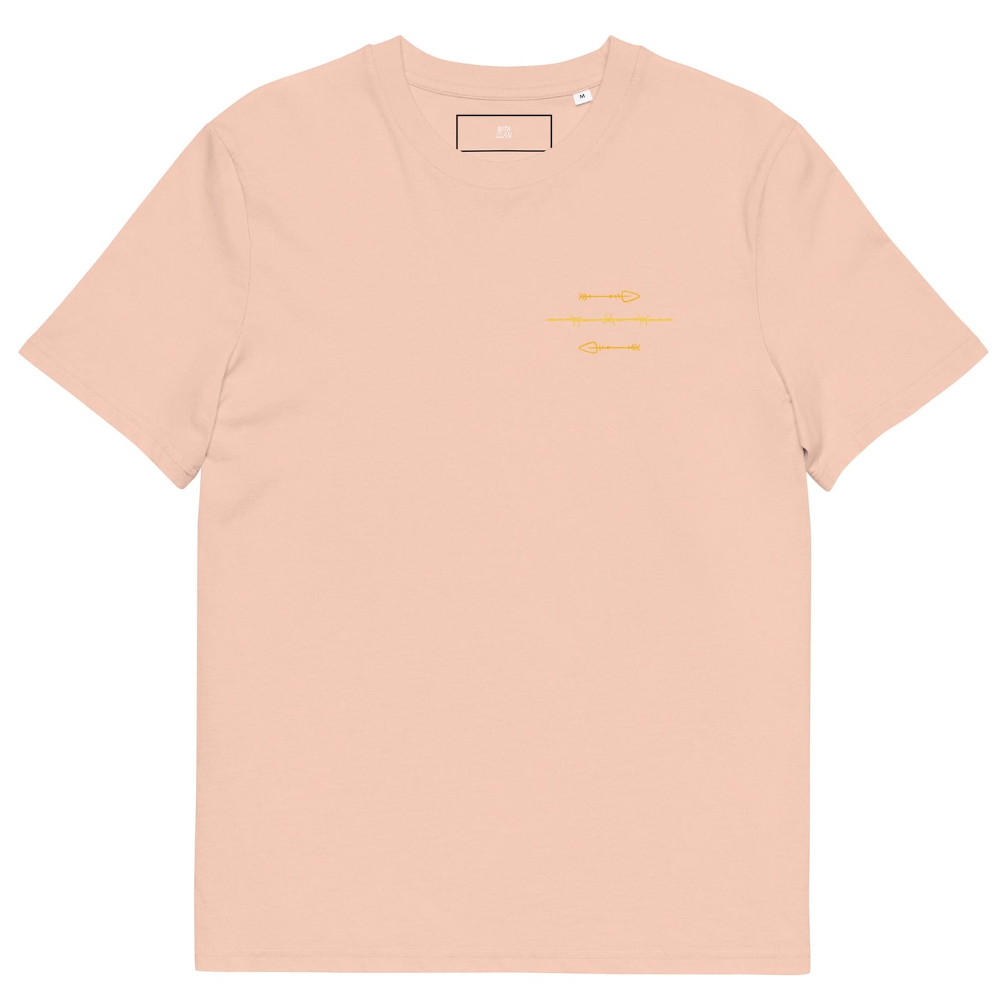 Courage, Resilience and Courage Unisex organic cotton t-shirt - Apparel image 34