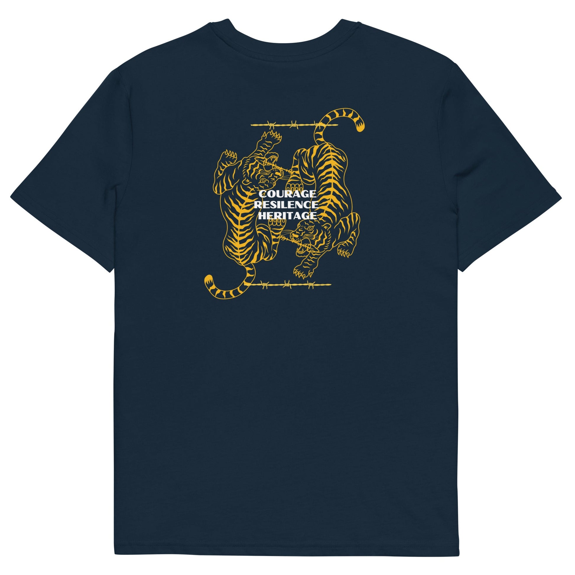 Courage, Resilience and Courage Unisex organic cotton t-shirt - Apparel image 6