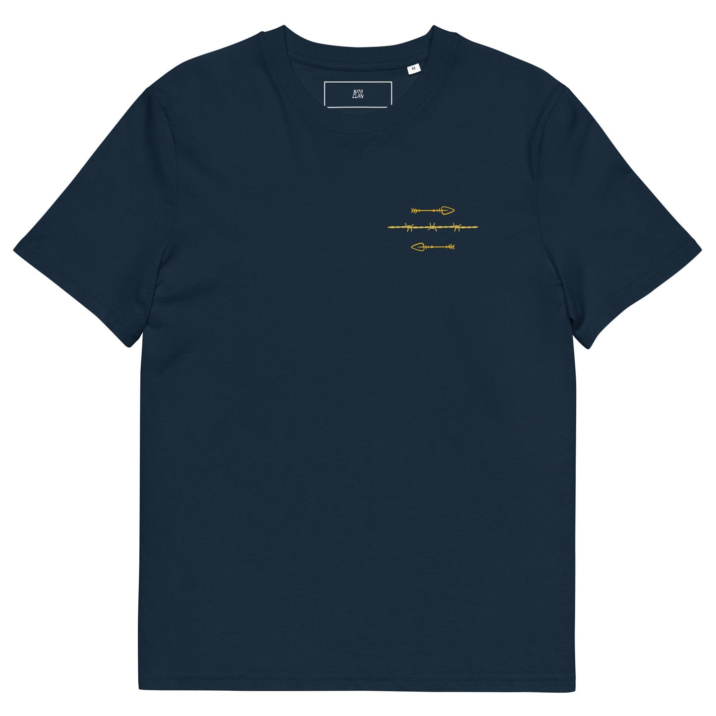 Courage, Resilience and Courage Unisex organic cotton t-shirt - Apparel image 4