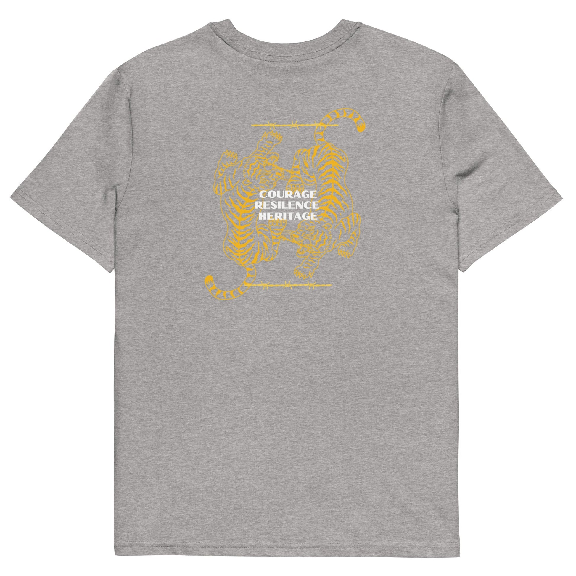 Courage, Resilience and Courage Unisex organic cotton t-shirt - Apparel image 29
