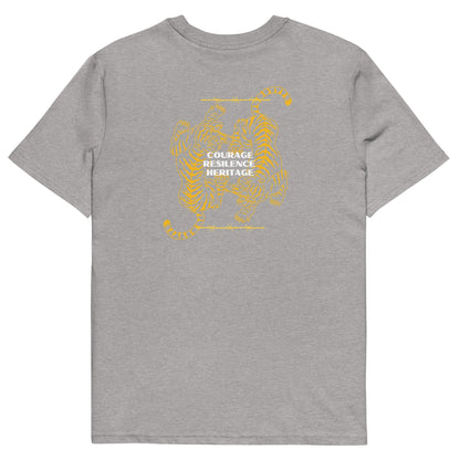 Courage, Resilience and Courage Unisex organic cotton t-shirt - Apparel image 29
