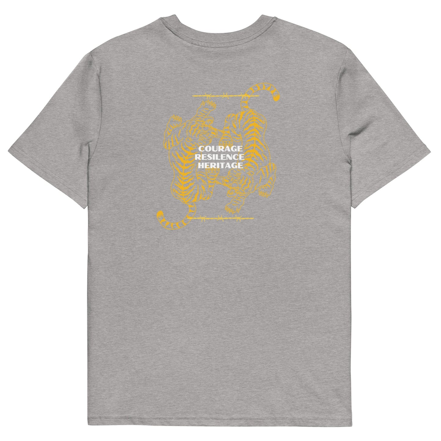 Courage, Resilience and Courage Unisex organic cotton t-shirt - Apparel image 30