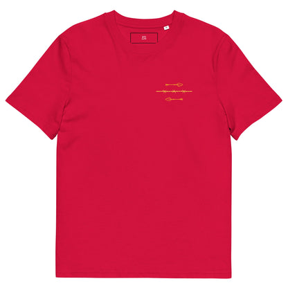 Courage, Resilience and Courage Unisex organic cotton t-shirt - Apparel image 16