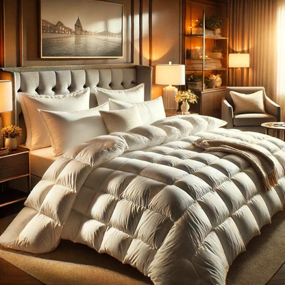 Royal Elite - Canadian Hutterite White Goose Down Duvet - 850 FP - Misc image 1