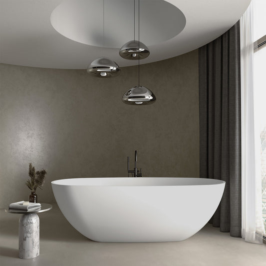 Vermont Freestanding Stone Bath 1600mm - Misc image 1