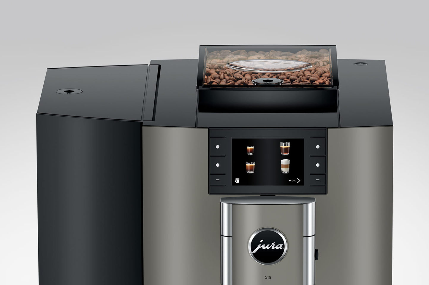 Jura - X10 Dark Inox Professional Superautomatic Espresso Machine - 15669 - Toys & Games image 5