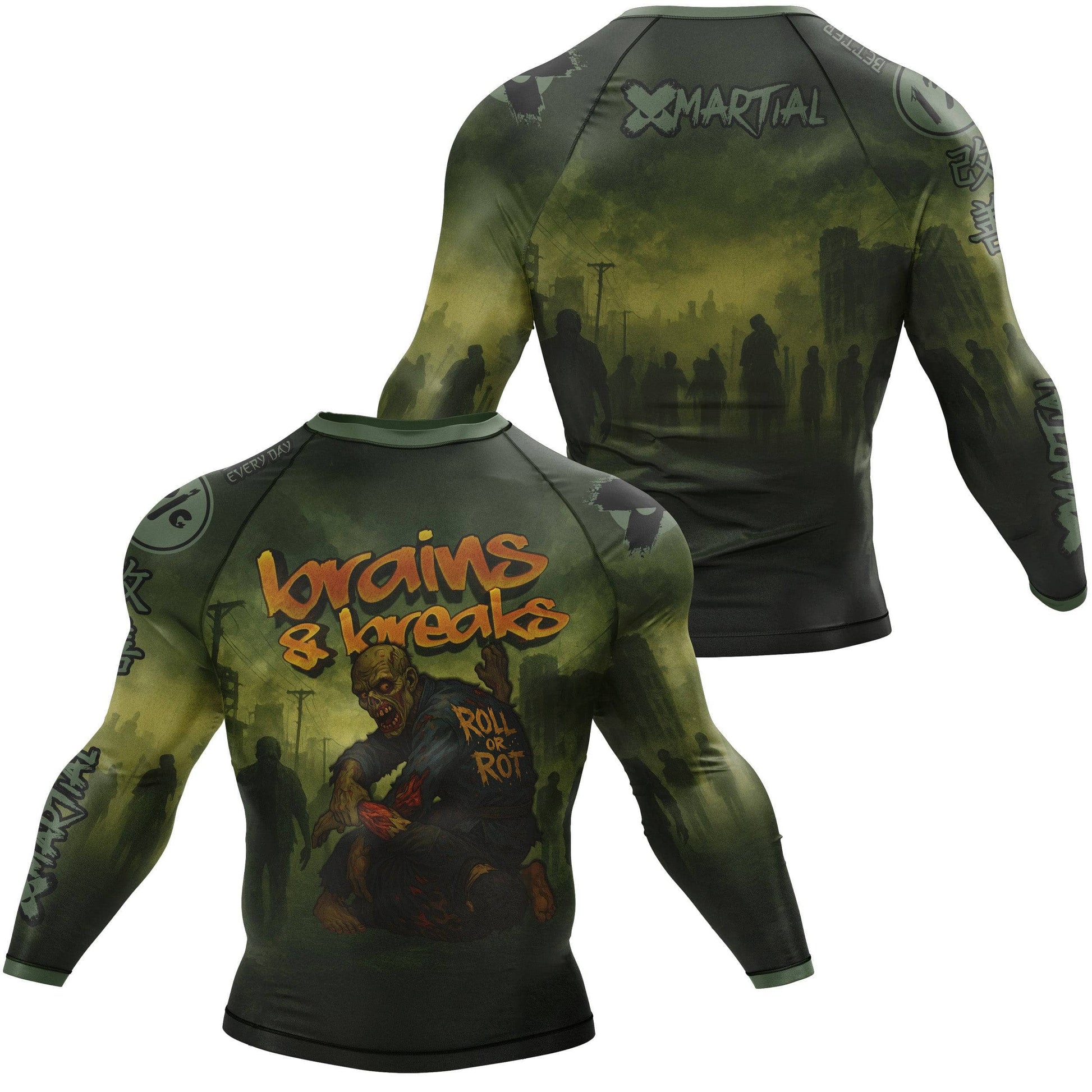 NecroRoll BJJ Rash Guard - Misc image 3