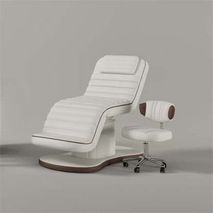 YOOCELL ® Beauty SPA Bed Kit for Eyelash Facial AG1206 (Electric bed + Chair + 2 sets Clear Covers for both) - Furniture image 4